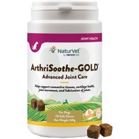 NaturVet ArthriSoothe-Gold pour chien - 70 bouchées à mâcher
