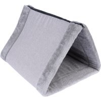 zooplus Basics 2-i-1 kattgrotta - L 43 x B 35 x H 30 cm