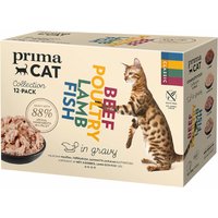 PrimaCat Classic i sås 12 x 85 g - Classic Mix (4 sorter)