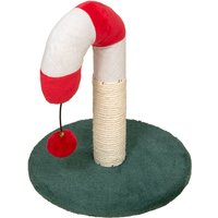 TIAKI klösstolpe polkagris - röd / grön / vit