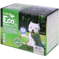 Croci Nappy Eco hundblöjor - Stl. M: 32 - 44 cm, 12 stycken