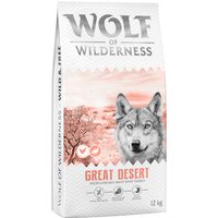 Wolf of Wilderness Adult "Great Desert" kalkon - spannmålsfritt - 12 kg nytt recept