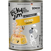 6x400g Lucky Jim Senior poulet nourriture humide pour chien