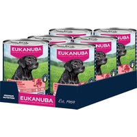 Eukanuba Senior Rich in nötkött med pumpa - 6 x 400 g
