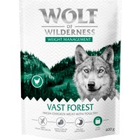 Wolf of Wilderness "Explore The Vast Forests" Weight Management - spannmålsfritt - 400 g nytt recept