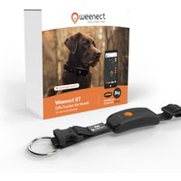Localizzatore GPS per cani Weenect XT - con collare - nero, con collare nero incluso