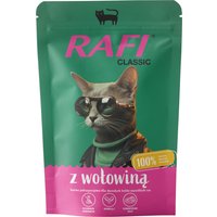 Rafi Cat Classic 10 x 100 g - Nötkött