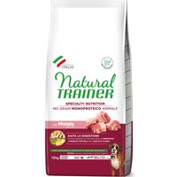 Natural Trainer No Grain Adult Medium & Maxi met varken - Dubbelpak: 2 x 12 kg