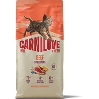 6 kg Carnilove True Fresh Kitten au bœuf nourriture pour chat sèche