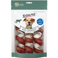 110 g Dokas Spirale à mâcher à la poitrine de canard 3 pièces friandises pour chien
