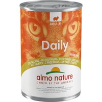 6x400g dinde Almo Nature Daily Menu - Nourriture pour Chat