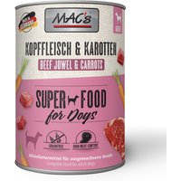 Ekonomipack: MAC's Adult Superfood 24 x 400 g - Huvudkött & morötter