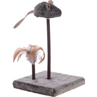 Lot Wild Mouse : souris sonore et plateau de jeu pour chat - lot de 2 jouets