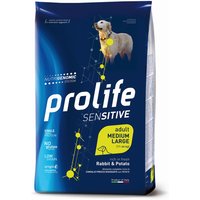 2x10kg Konijn & Aardappel Sensitive Prolife droogvoer voor honden