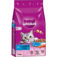 3,8kg thon Whiskas 1+ - Croquettes pour Chat