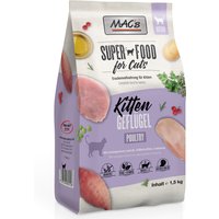 1,5kg Cat Kitten MAC's nourriture pour chat sèche sans céréales