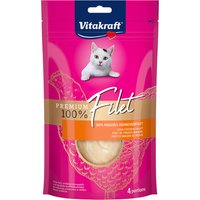 Vitakraft Premium Filet para gatos - Pack económico: 2 x frango (140 g)