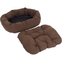 Cozy Mocca hundsäng - L 120 x B 105 x H 25 cm
