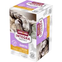 animonda Integra Protect Adult Diabetes 6 x 100 g portionsform - Fjäderfä