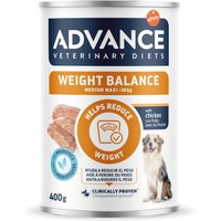 Advance Veterinary Diets Weight Balance Medium/Maxi umido cane - 400 g