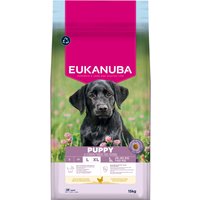 15kg Eukanuba Premium Nutrition Puppy Large & Giant Breed poulet croquettes pour chien