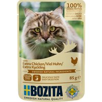 Bozita bitar i sås Pouch 12 x 85 g - Kyckling