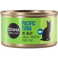 6x85g Cosma Original en gelée thon du Pacifique - Pâtée pour chat