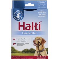 Licol Halti, noir taille 3 doberman, labrador, setter - pour chien