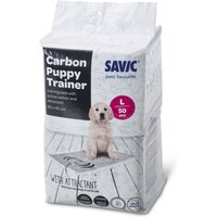 Savic Puppy Trainer Pads med aktivt kol - Large: L 60 x B 45 cm, 50 st
