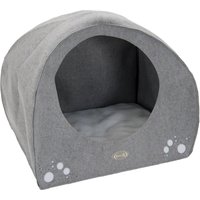 Hund-igloo av filt - B 95 x D 76 x H 79 cm