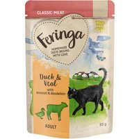 Feringa 12 x 85 g i portionspåse Anka & kalv med broccoli