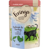 Feringa 12 x 85 g i portionspåse Lax & kalkon med zucchini