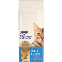 15kg Special Care 3 en 1 dinde Cat Chow - Croquettes pour Chat