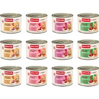 Mixpack: animonda Carny Adult 12 x 200 g - Blandpack I fjäderfä & nötkött