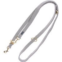 Collier Nomad Tales Calma, gris pierre pour chien - laisse assortie : L 200 cm, l 20 mm