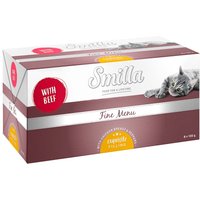 Smilla Fine Menu Exquisite Filling Saver Pack: 24 x 100g - Turkey with Chicken Breast & Peppers