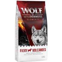 2x12kg Wolf of Wilderness Elements Fiery Volcanoes, agneau - Croquettes pour chien