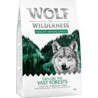 1kg "Explore The Vast Forests" Weight Management Wolf of Wilderness - Croquettes pour chien