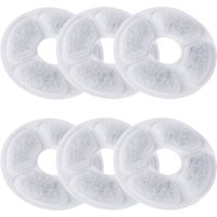6 filtres de rechange - pour fontaine à eau Eyenimal Smart Bloom pour chat et petit chien
