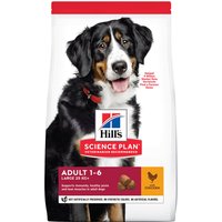 2x14g Adult 1+ Large poulet Croquettes Hill's Science Plan pour chien