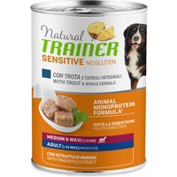 Natural Trainer Sensitive No Gluten Adult - 400 g öring & fullkorn