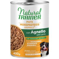 Natural Trainer Paté Monoproteico Medium & Maxi Adult - 400 g lamm & fullkorn
