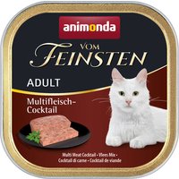 32x100g Adult cocktail de viandes Animonda Vom Feinsten - Pâtée pour chat