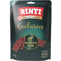 RINTI Singlefleisch Exclusive Snack 50 g - Hjort Pur