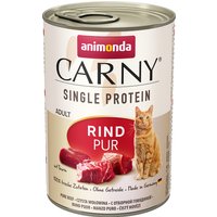 Animonda Carny Single Protein Adult 6 x 400 g - Nötkött pur