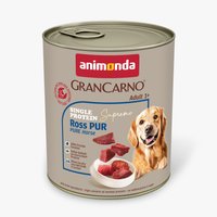 animonda GranCarno Adult Single Protein Supreme 24 x 800 g - Häst Pur