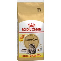10 + 2 kg på köpet! 12 kg Royal Canin kattfoder - Maine Coon Adult (10 kg + 2 kg på köpet!)