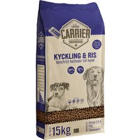 15 kg Carrier poulet & riz nourriture pour chien sec