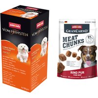 animonda våtfoder hund + 80 g Gran Carno Meat Chunks Medium/Maxi på köpet - 6 x 150 g vom Feinsten Adult Mixpack Delikat mix