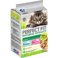 Perfect Fit Natural Vitality Adult 1+ - Djuphavsfisk + Lax 6 x 50 g